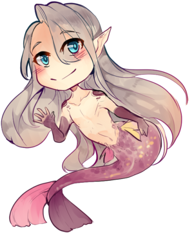 2 - Yuri On Ice Mermaid (500x500), Png Download