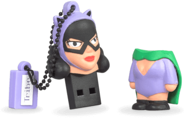 Dc Comics - Tribe Dc Comics - Catwoman 16gb Usb Flash Drive, White (375x375), Png Download
