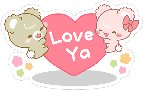 Viber Sticker «sugar Cubs» - Sugar Cubs Stickers Png (490x317), Png Download