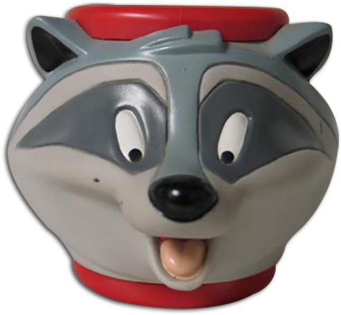 Disney Pocahontas Meeko Raccoon Drinking Mug Cup - Meeko Mug (564x500), Png Download
