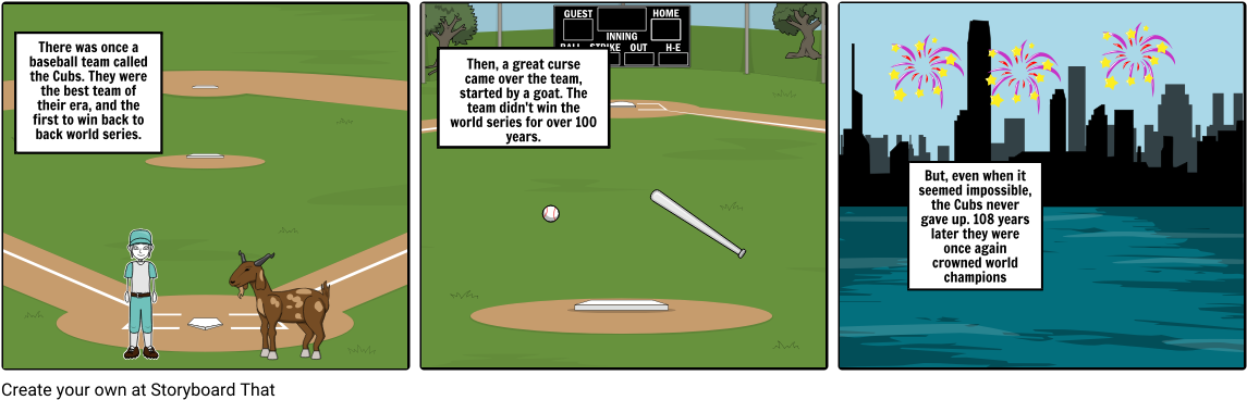 Cubs Storyboard - Baseball Field (1164x385), Png Download