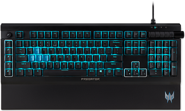 Predator Aethon 500 Gaming Keyboard - Acer Predator Aethon 500 (720x640), Png Download