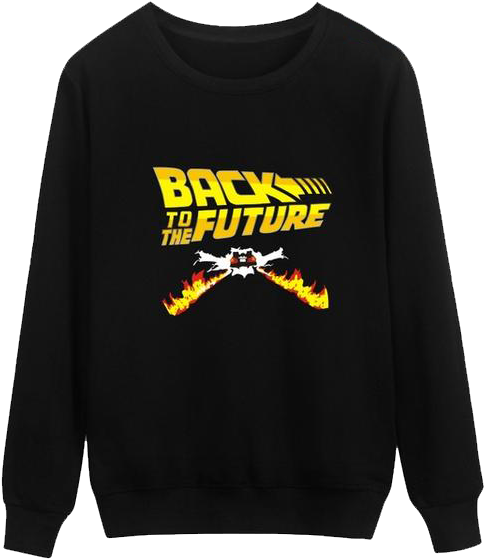 Back To The Future Time Traveler Sweatshirt - Back To The Future (600x600), Png Download