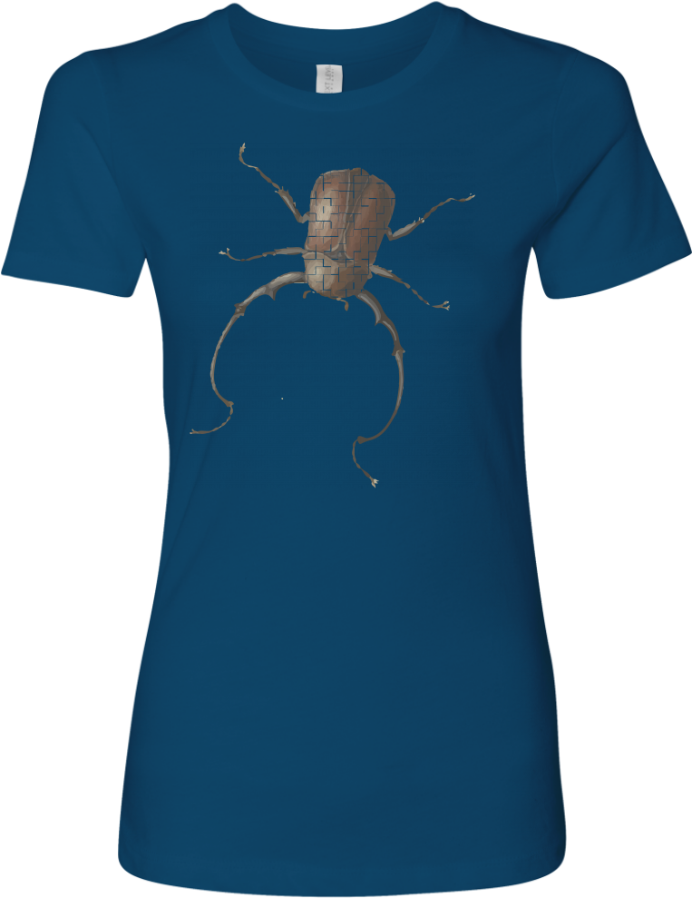 Long Horned Beetle T-shirt - Shirt (1024x1024), Png Download