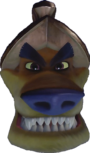 Crash Bandicoot N - Tiny Tiger (371x629), Png Download