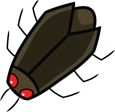 Cockroach - Boisea Trivittata (546x524), Png Download