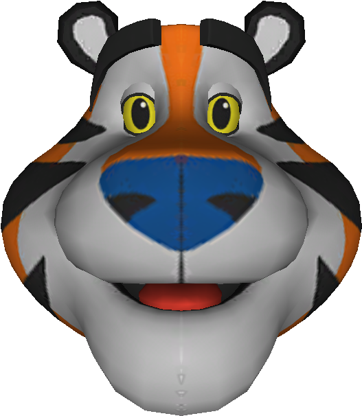 Download Zip Archive - Tony The Tiger Head (750x650), Png Download