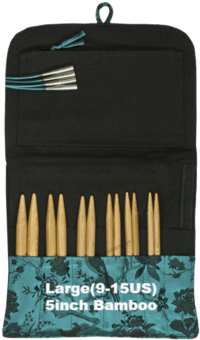 Hiyahiya Bamboo Interchangeable Knitting Needle Set - Makeup Brushes (600x344), Png Download