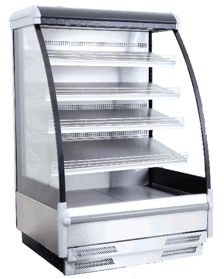 Click To Enlarge Image Upright Chicken Warmer - Supermarket Fridge Png (456x566), Png Download