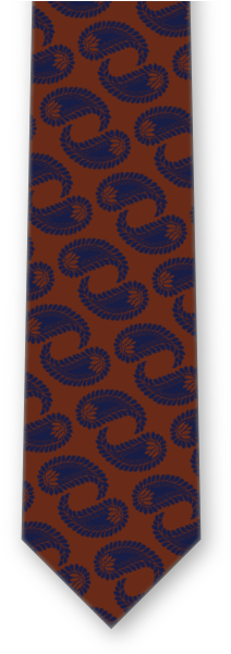 Anise Paisley Necktie - Paisley (600x600), Png Download