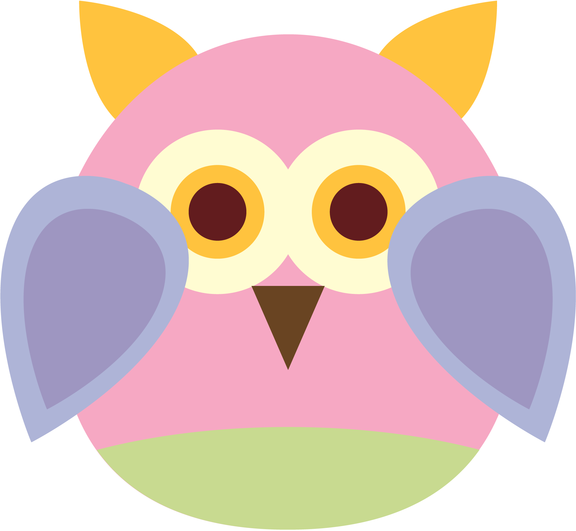 Clipart Cute Png 09 - Owl Cute Clipart Png (1875x1729), Png Download