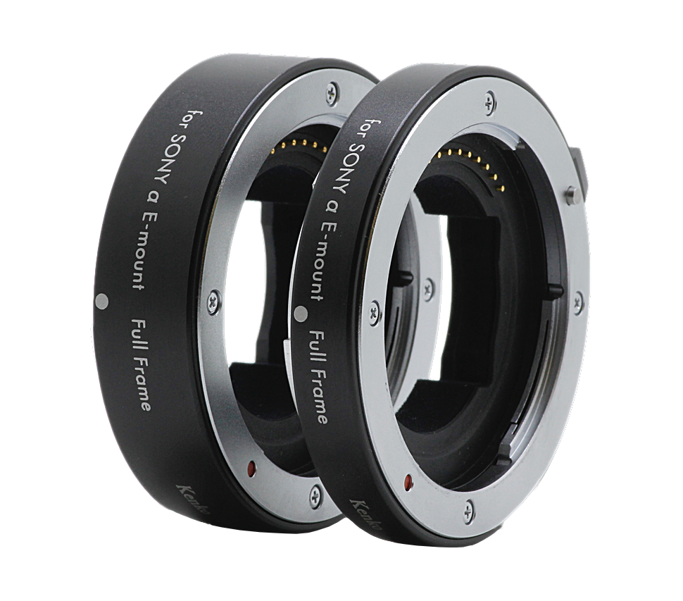 Kenko Dg Extension Tube Set For Full Frame Sony E-mount - Kenko Dg Extension Tube Set For Full-frame Sony E-mount (970x853), Png Download