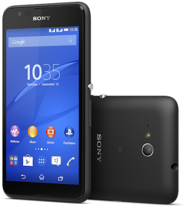 Xperia™ E4g The Easy To Use, Speedy Smartphone With - Sony Xperia E Series (450x423), Png Download