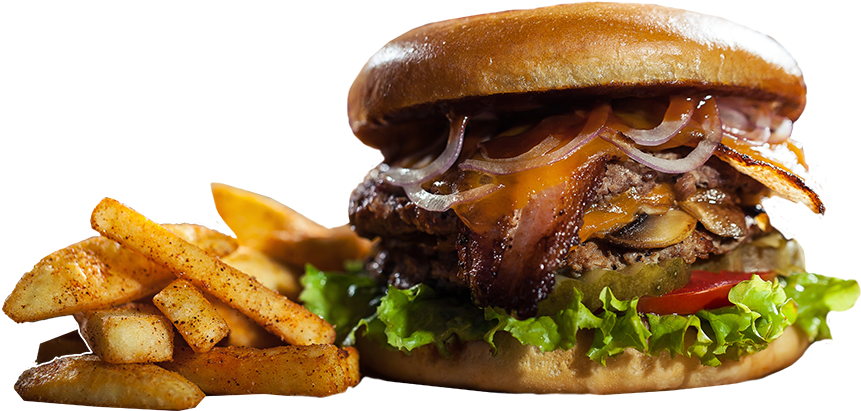Craft Breww City Burger - Craft Burger Png (900x432), Png Download