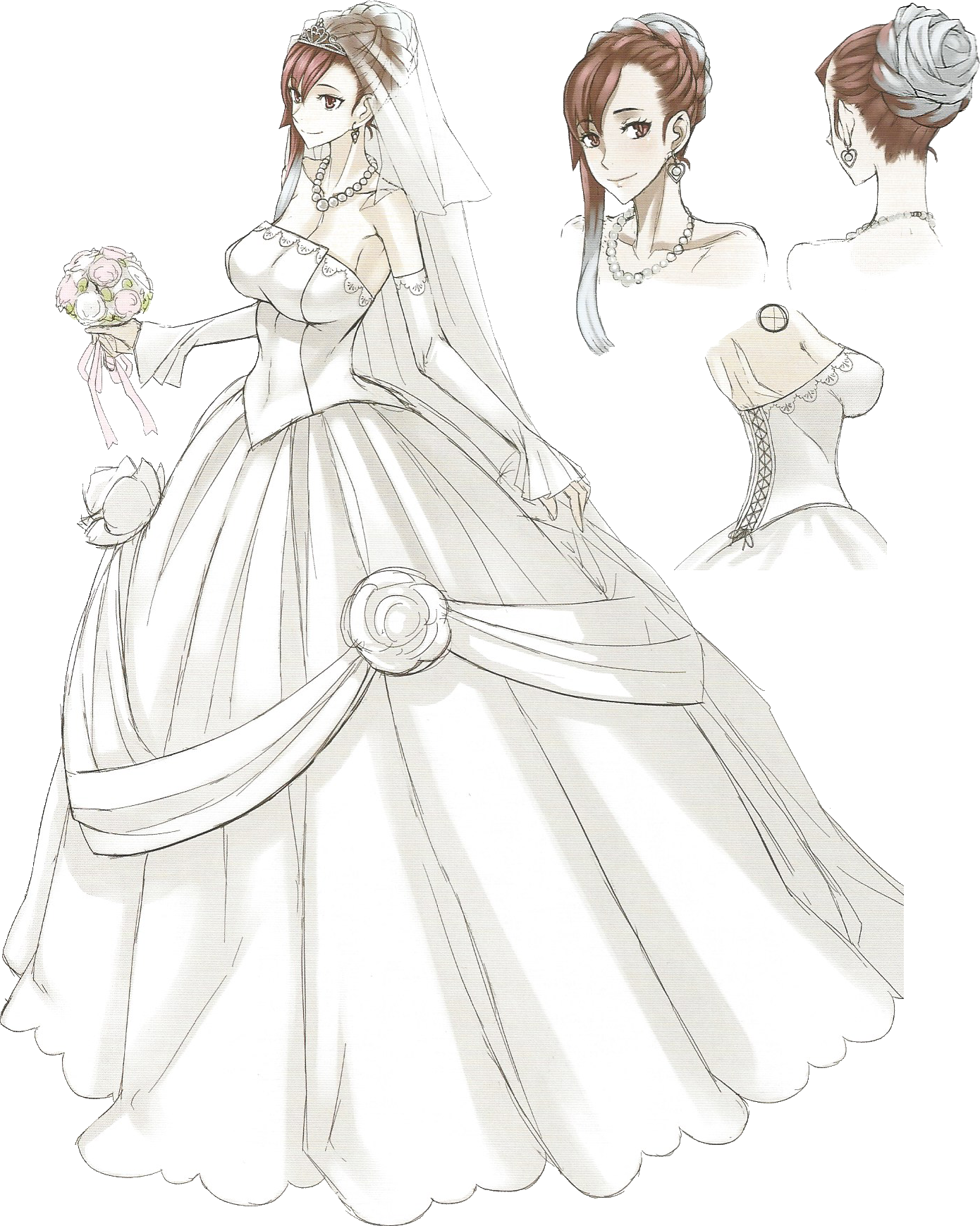 Dresses With Art - Valkyria Revolution Concept Art (1390x1739), Png Download
