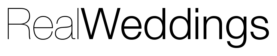 What Real Brides Are Wearingshare Your Wedding Photos - Real Weddings Logo Png (922x189), Png Download
