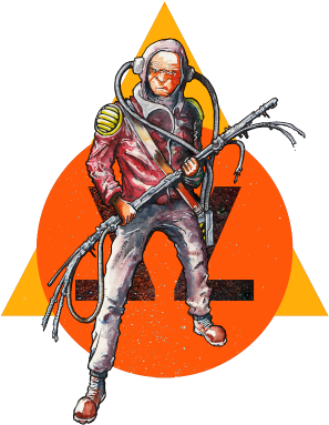 A Cyberpunk Comic - Cartoon (300x400), Png Download