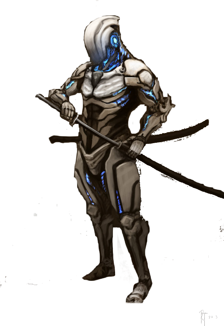 Snow Assassin Cyborg By Robintran-d6kxldi - Hanzo Transparent (730x1095), Png Download