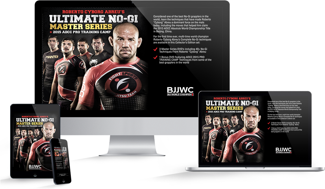 Roberto Cyborg Abreu's Ultimate No Gi Master Series - Roberto Abreu (1100x665), Png Download