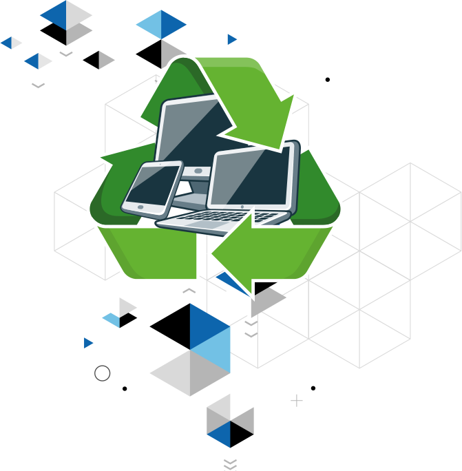 Footer-img - - Computer Recycling (671x684), Png Download