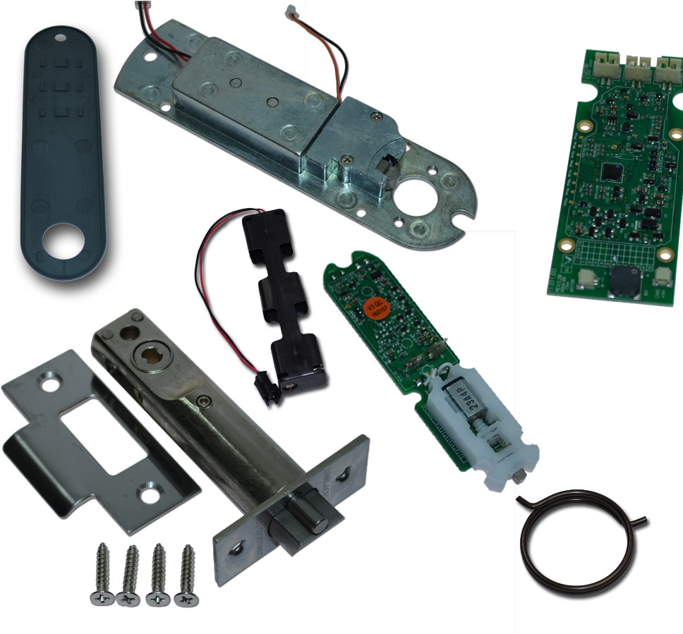 Download Electronic Lock Parts Electronics Spare Parts Png Full