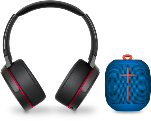 Headphones, Speakers & Audio Systems - Audifono Sony Mdr Xb950b1 Negro (555x430), Png Download