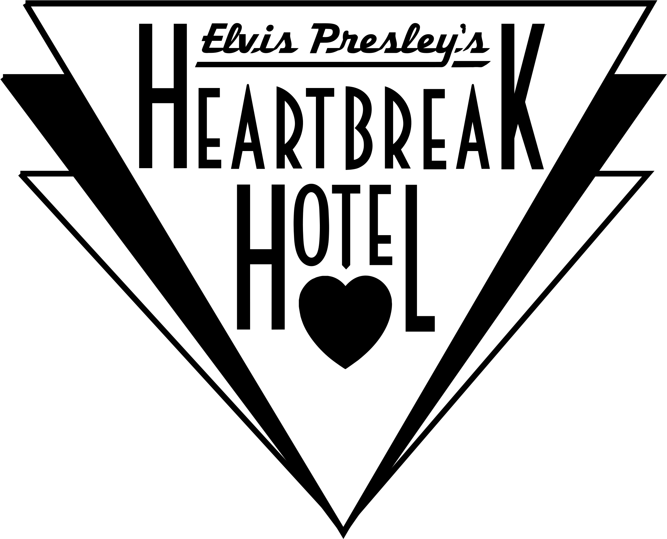 Download Transparent Elvis Presley's Heartbreak Hotel Logo Png