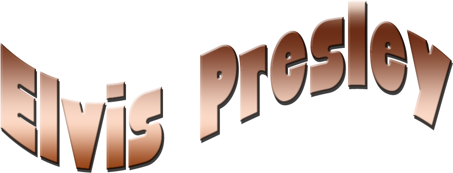 Elvis Presley Nom - Elvis Presley (965x371), Png Download