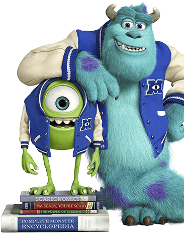 We Provide A Tarp For All Of Our Bouncer Deliveries - Monsters University Mike And Sulley (375x766), Png Download