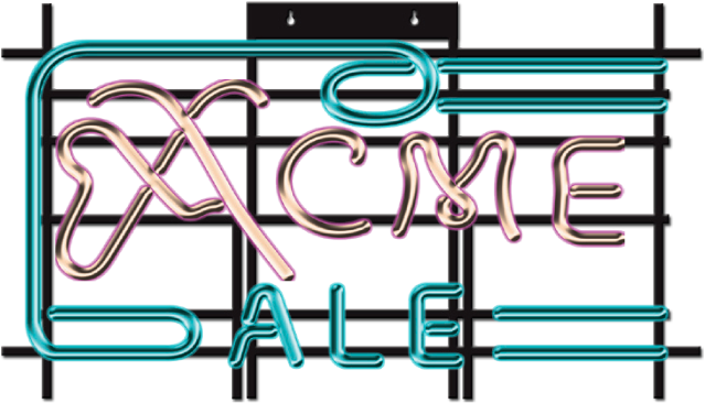 Acme Neon Sign - Brewery (650x785), Png Download