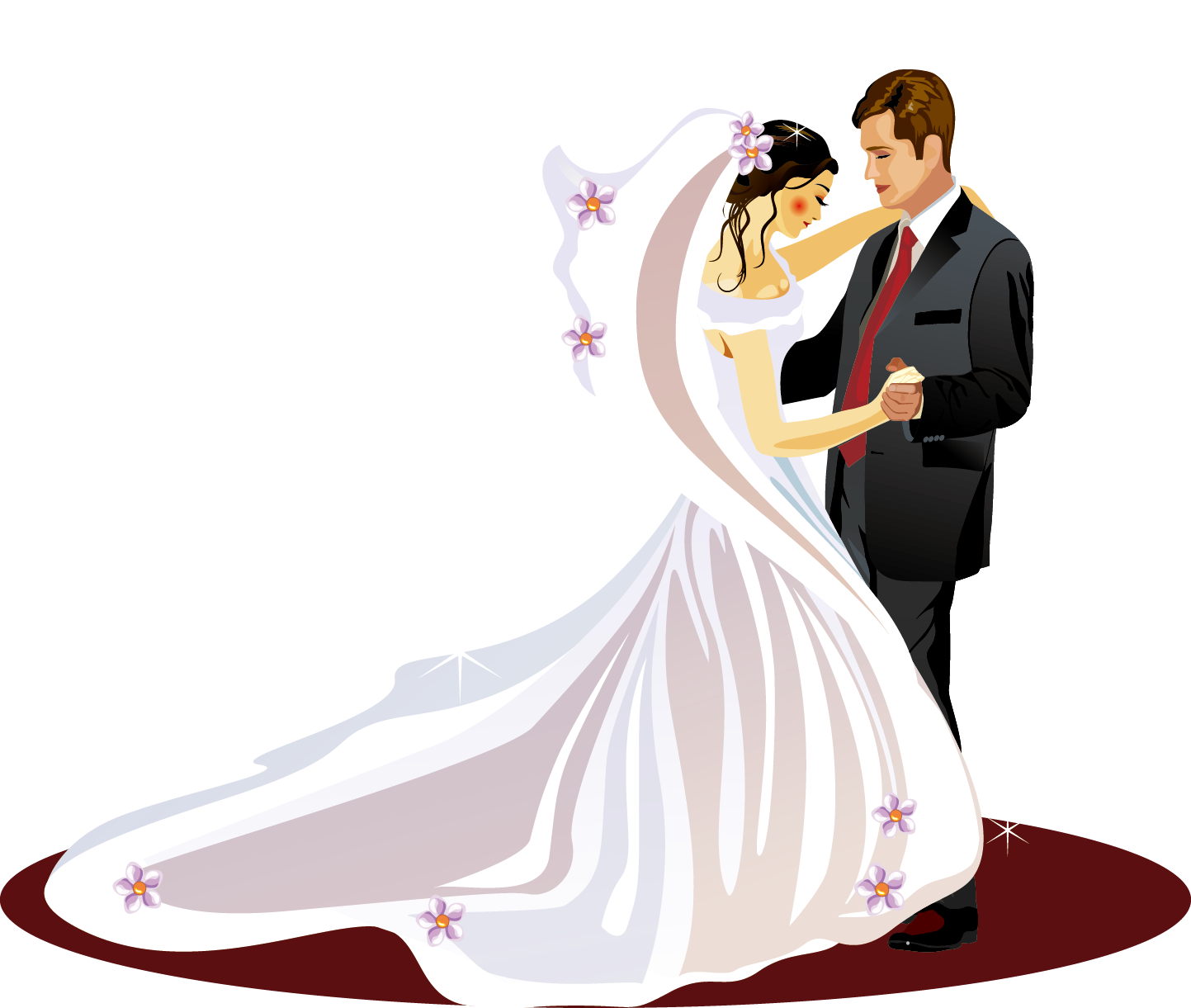 Png Stock Bride Groom Clipart - 50th Wedding Anniversary Wishes In Tamil (1443x1221), Png Download