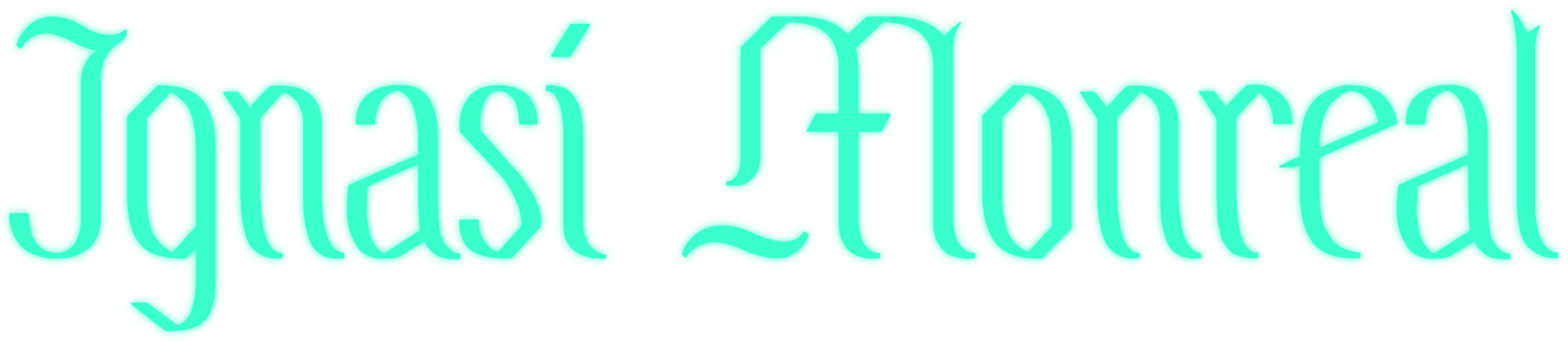 Ignasi Monreal - Neon (1740x426), Png Download