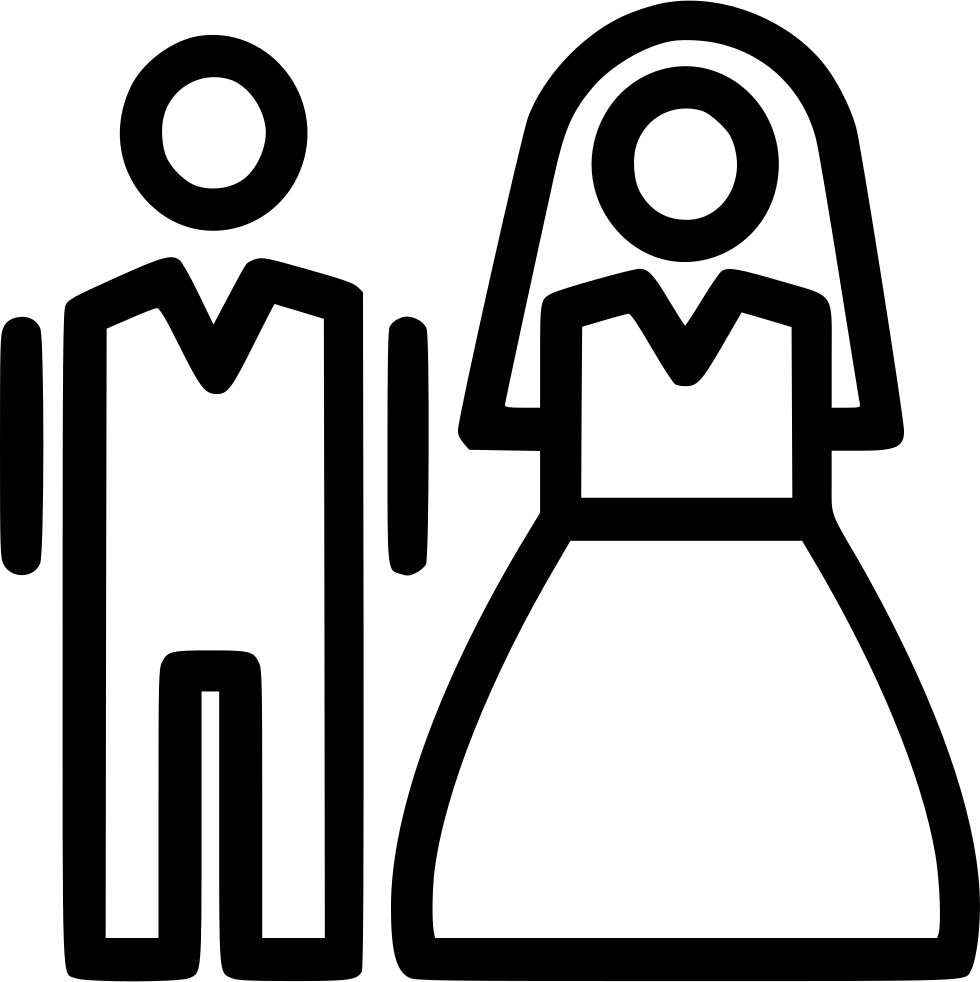 Bride And Groom - Bride (980x982), Png Download