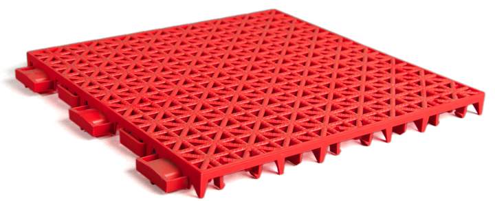 Court Tile - Scale Model (720x293), Png Download