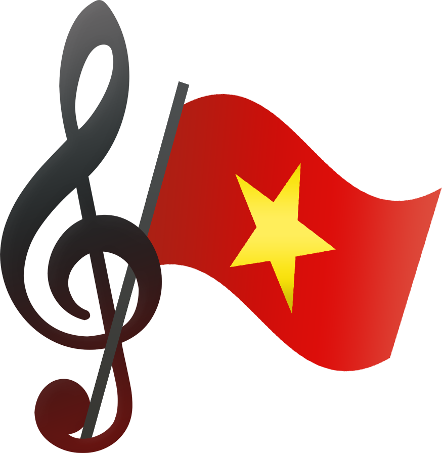 Vietnamese Music Logo - Musical Note (874x896), Png Download