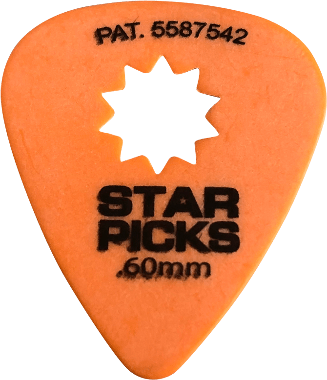 Star Pick Guitar Picks, 12-pack - Pick (800x800), Png Download