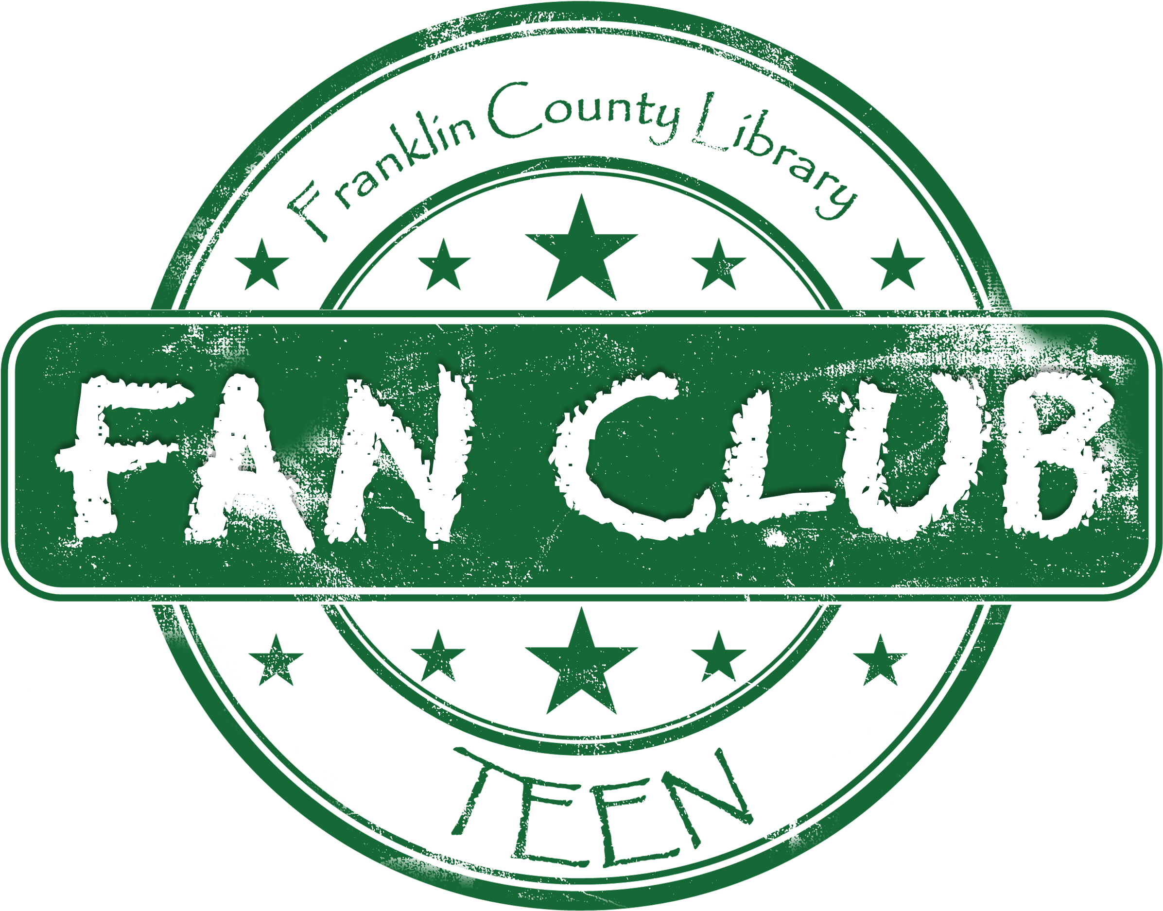 Fanclublogo Distressed Hollow Png - Emblem (2880x1920), Png Download