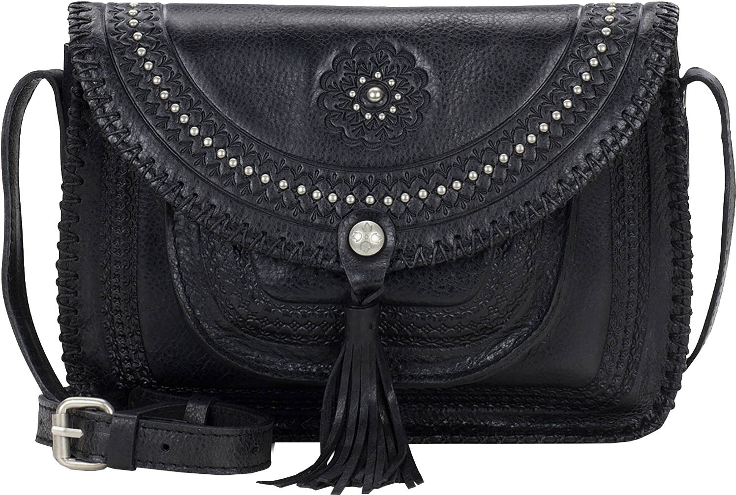P43106 Black 3 - Shoulder Bag (1527x1500), Png Download