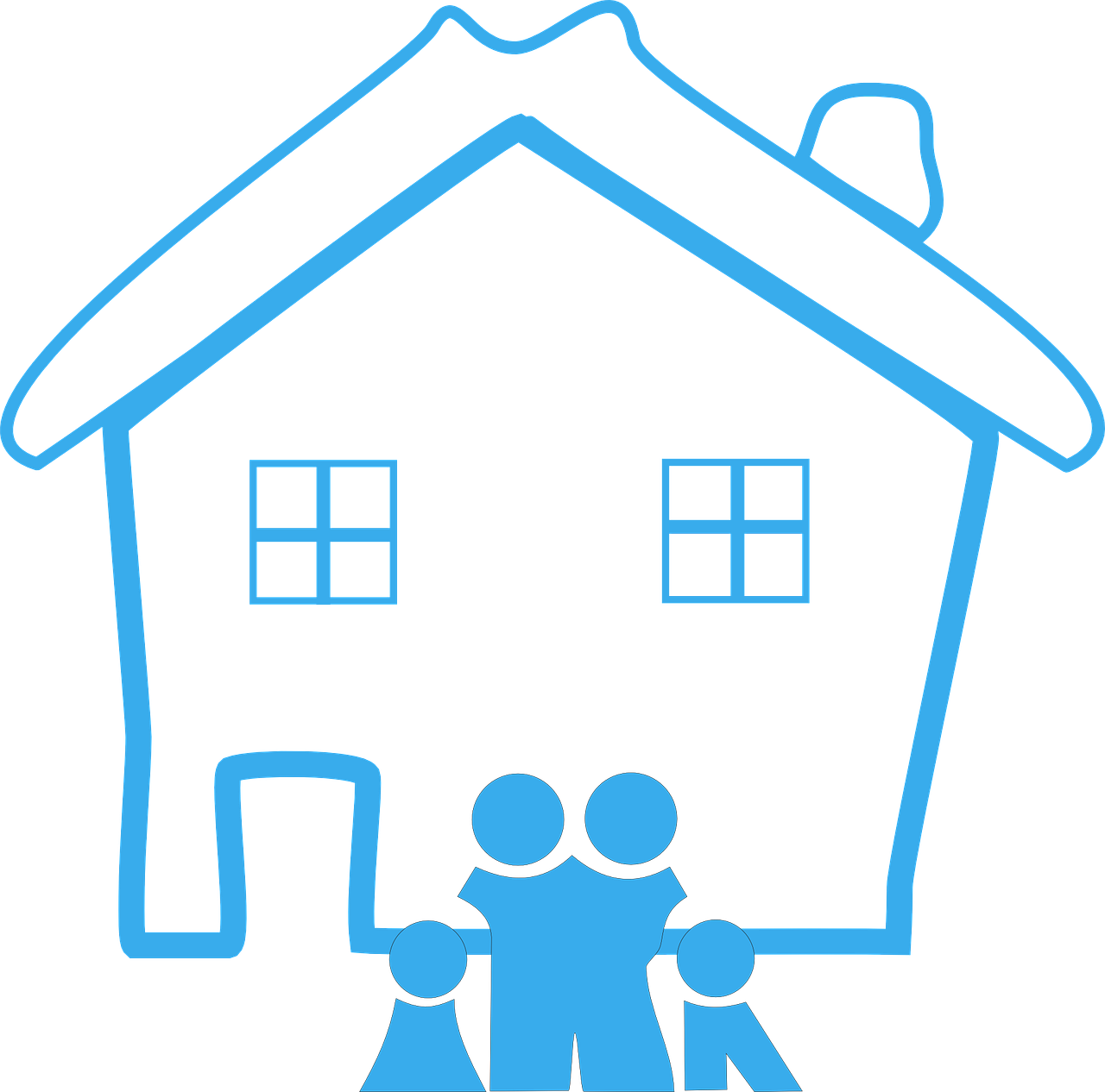 358838634housewarming - Home And Family Png (1280x1266), Png Download