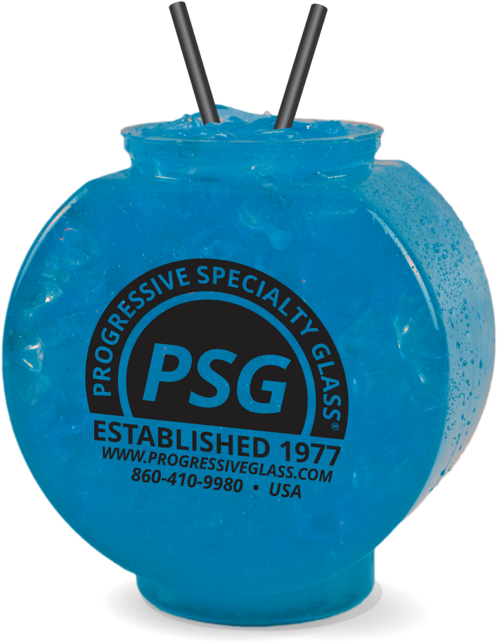 84oz Plastic Fishbowl - Caffeinated Drink (706x938), Png Download