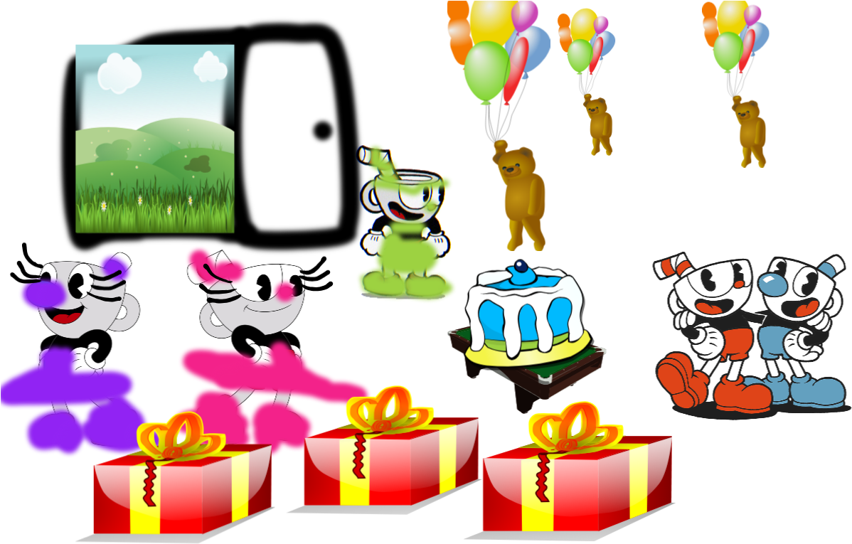 Jungle Jings& - Cartoon (1366x768), Png Download