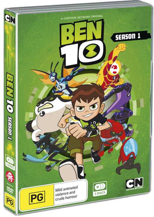 Ben 10 Season - Dvds Do Ben 10 (516x724), Png Download