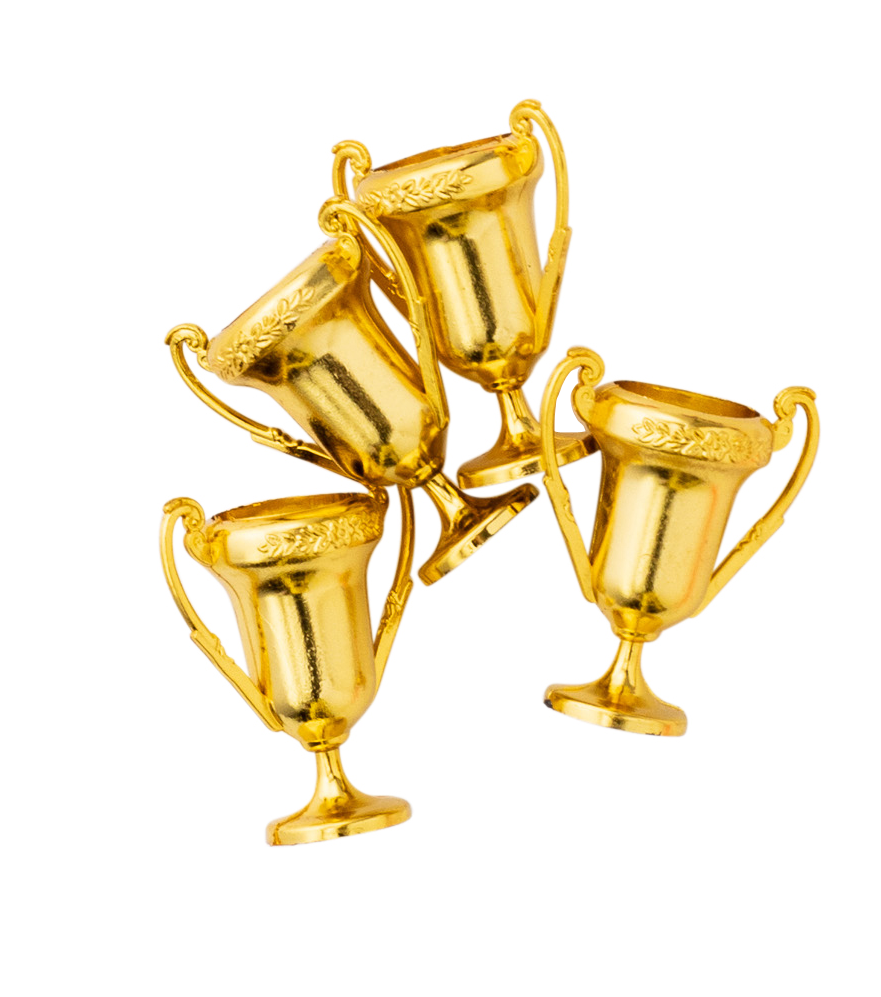Golden Trophy - Illustration (1200x1600), Png Download
