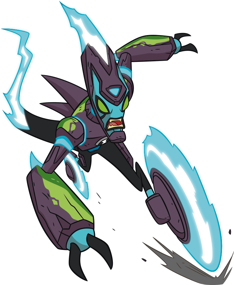 Xlr8 - Ben 10 Omni Enhanced Xlr8 (796x967), Png Download