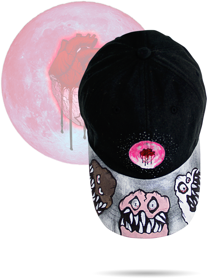 Heartbreak On A Full Moon - Baseball Cap (982x1487), Png Download