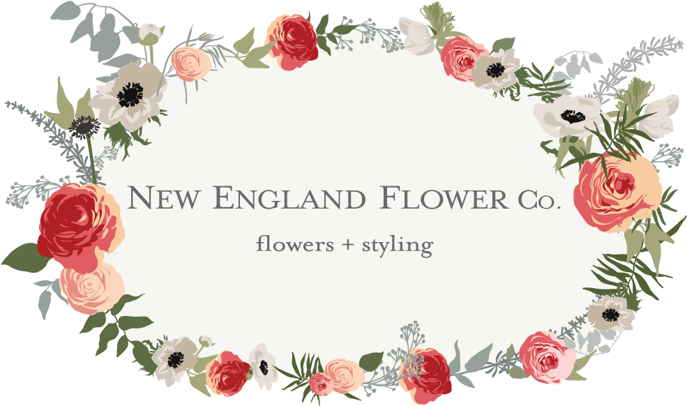 New England Flower Co Logo - Garden Roses (1063x650), Png Download