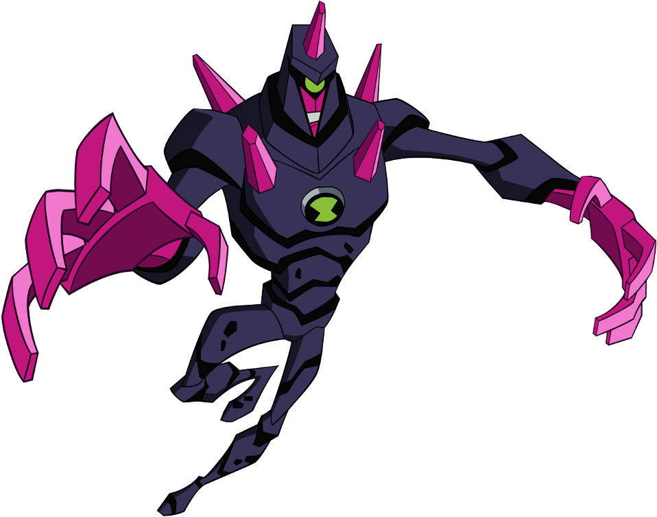 Ben 10 Chromastone - Aliens De Ben 10 Png (1000x771), Png Download