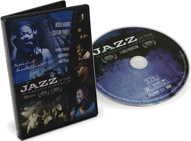 Dvd Package - Jazz In The Diamond District (928x450), Png Download