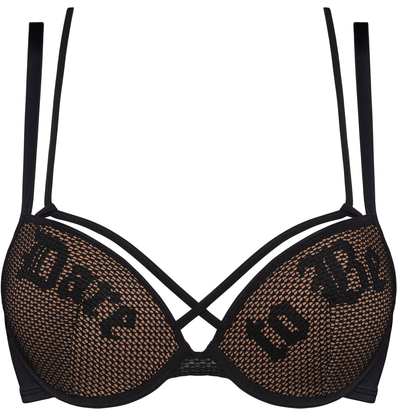 Dare To Be Black And Sand Fw18 Lingerie - Brassiere (1333x2000), Png Download