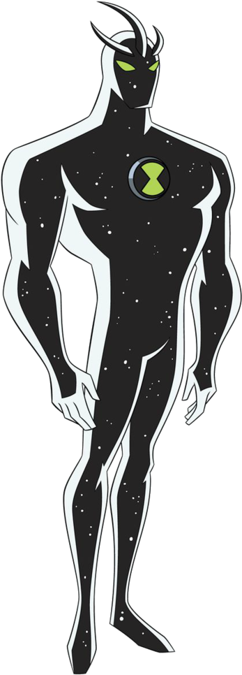 Alien X Is Ben's Most Powerful Alien - Ben 10 Alien Alien X (426x1000), Png Download